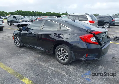 2018 Honda Civic Ex из США, поврежденный, VIN 2HGFC2F77JH591394